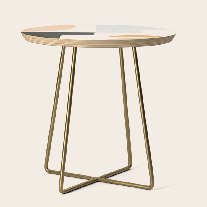 Modern Abstract Art 3 Side Table Gallery Image 1