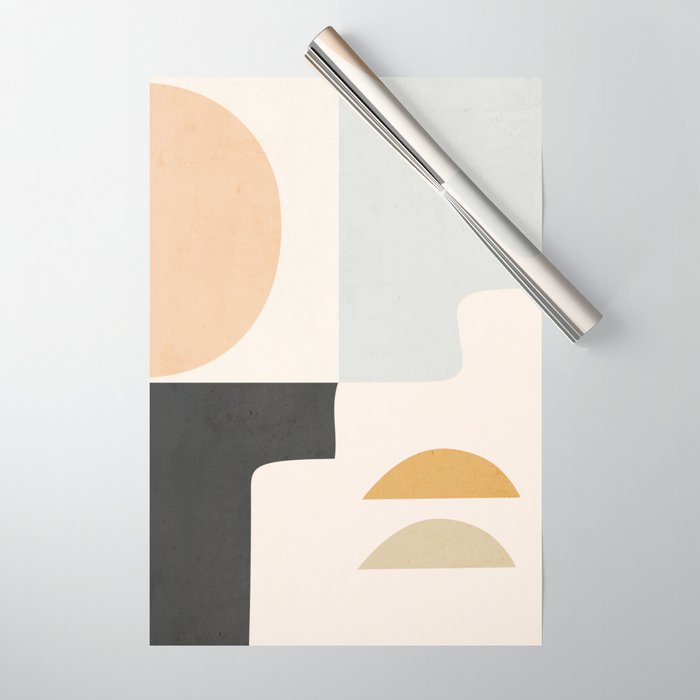 Modern Abstract Art 3 Wrapping Paper Gallery Image 1