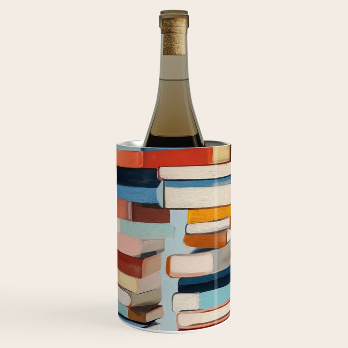 Books in Balance Wine Chiller Gallery Image 1