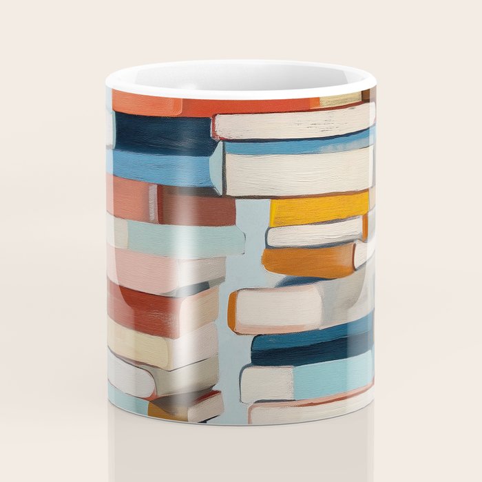 Books in Balance Coffee Mug Gallery Image 4