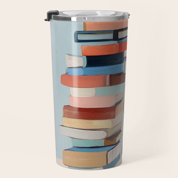 Books in Balance Travel Mug Gallery Image 3