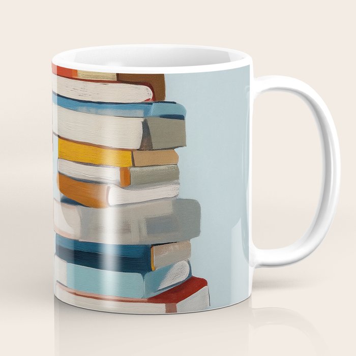 Books in Balance Coffee Mug Gallery Image 1