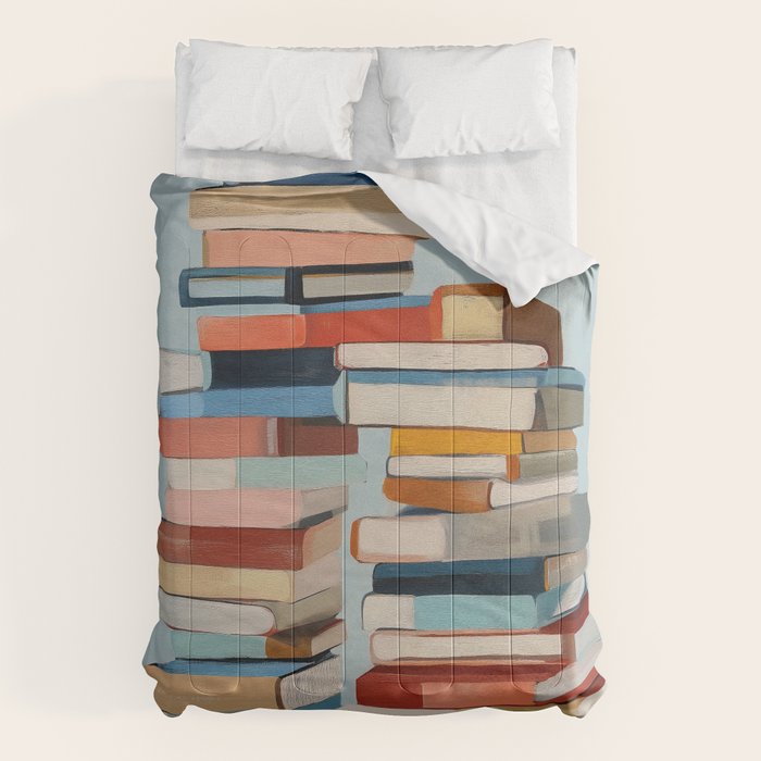 Books in Balance Comforter Gallery Image 1