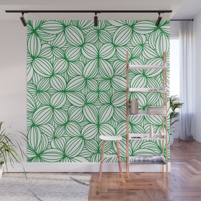 The grass is greener Wall Mural
