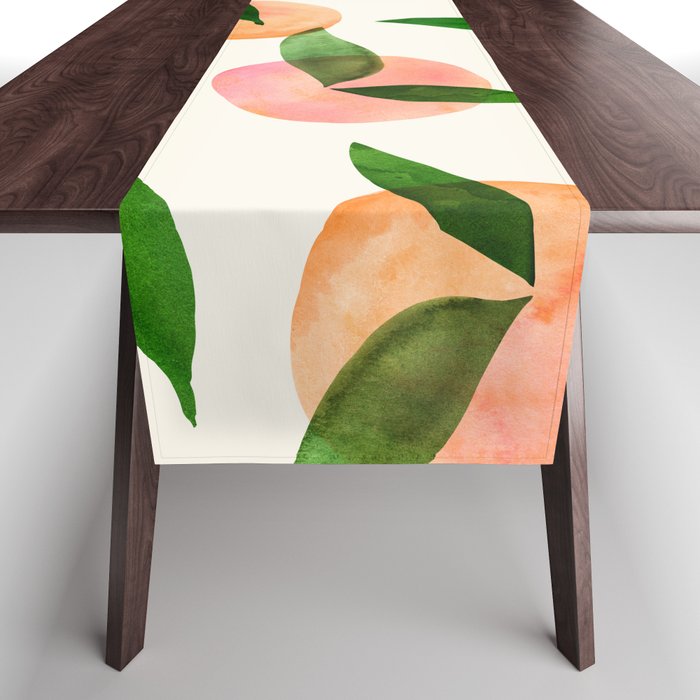 Abstract Summer Fruit Pattern Table Runner Gallery Image 1