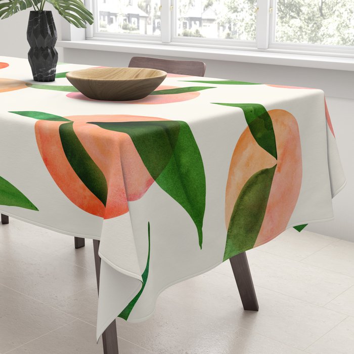 Abstract Summer Fruit Pattern Tablecloth Gallery Image 3