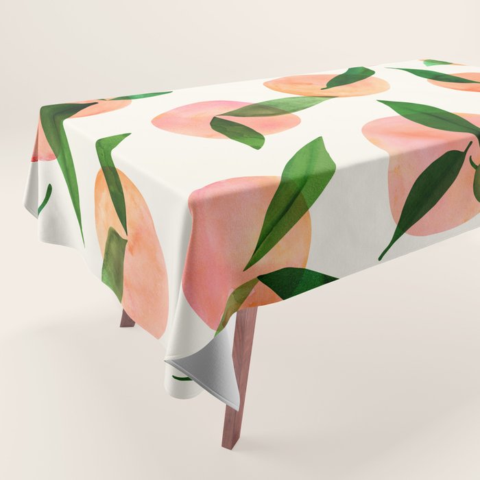 Abstract Summer Fruit Pattern Tablecloth Gallery Image 1