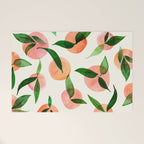 Abstract Summer Fruit Pattern Welcome Mat Gallery Image 1