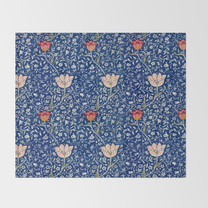 Medway by William Morris Throw Blanket Gallery Image 2