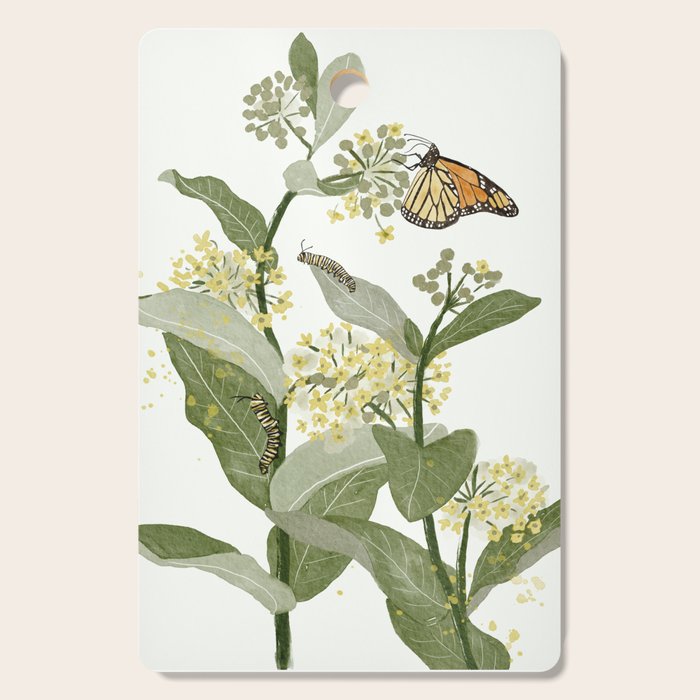 Monarch's Milkweeds Cutting Board Gallery Image 1