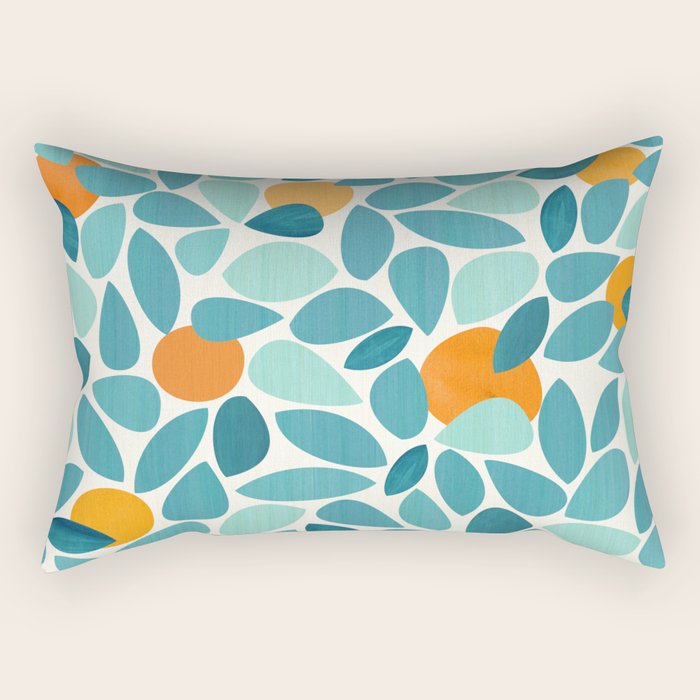 Tropical Mango Tree Rectangular Pillow Gallery Image 2
