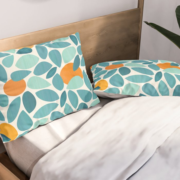 Tropical Mango Tree Pillow Sham Gallery Image 2