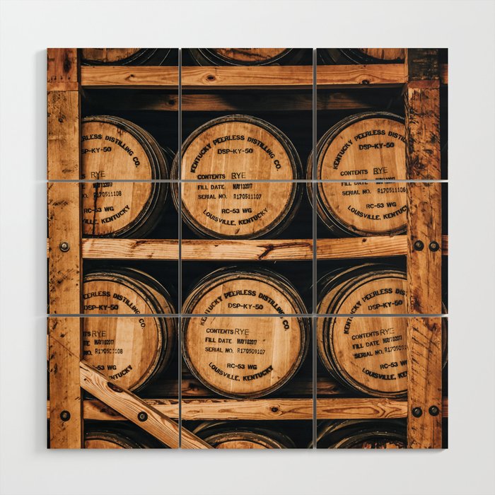 Bourbon Wood Wall Art Gallery Image 1