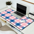 Soft Tones Grid Fusion Desk Mat Gallery Image 2