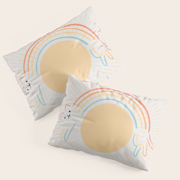 Cat Landscape 119: Get Over it Pillow Sham Gallery Image 3