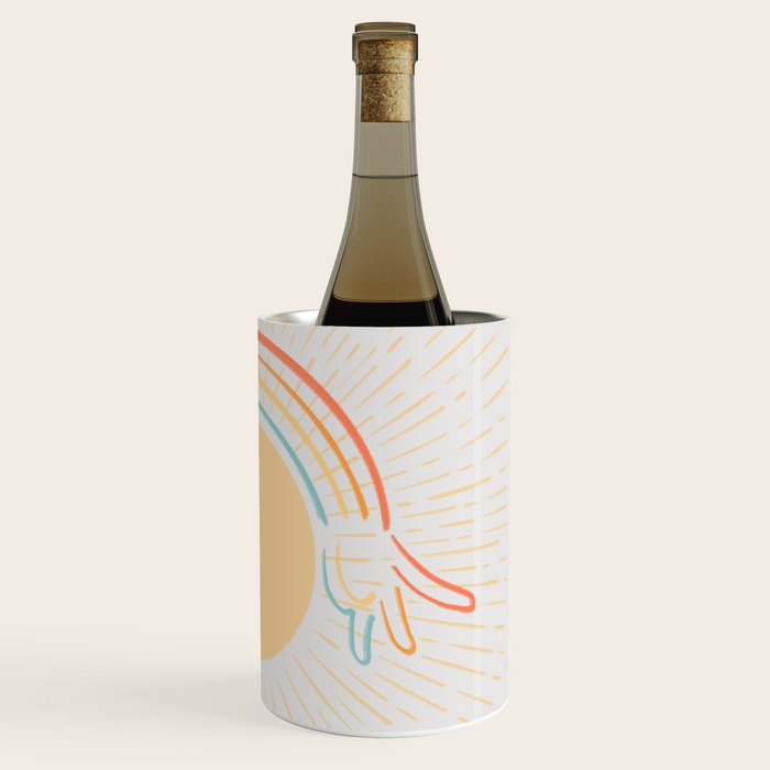 Cat Landscape 119: Get Over it Wine Chiller Gallery Image 3