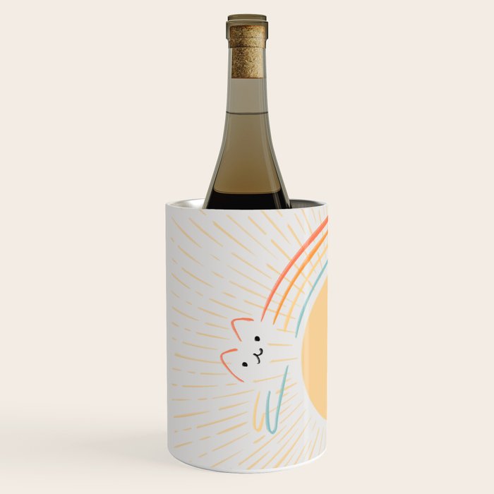 Cat Landscape 119: Get Over it Wine Chiller Gallery Image 2