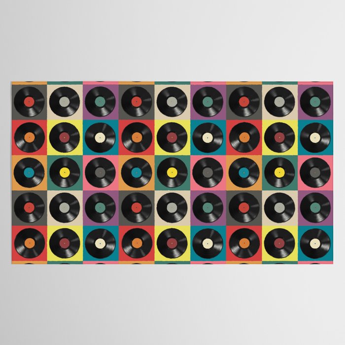 Vinyl Record Tablecloth Gallery Image 2