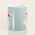 Winter Snow Angel Fun Coffee Mug Gallery Image 4