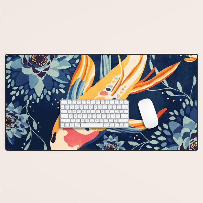 The Lotus Pond Desk Mat Gallery Image 1