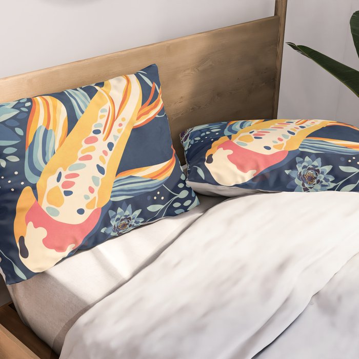 The Lotus Pond Pillow Sham Gallery Image 2