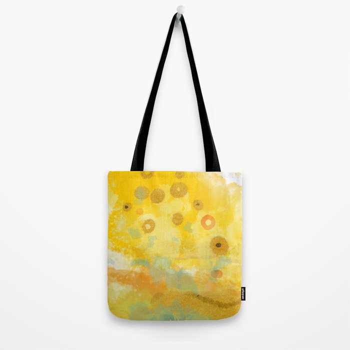 Abstract autumn with gold and warm light Tote Bag Gallery Image 2