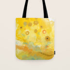Abstract autumn with gold and warm light Tote Bag Gallery Image 1