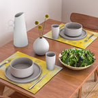 Abstract autumn with gold and warm light Placemat Gallery Image 2