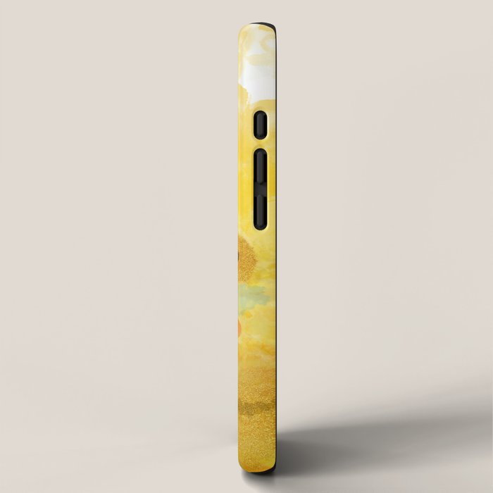 Abstract autumn with gold and warm light iPhone Case Gallery Image 2