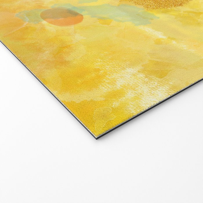Abstract autumn with gold and warm light Welcome Mat Gallery Image 2