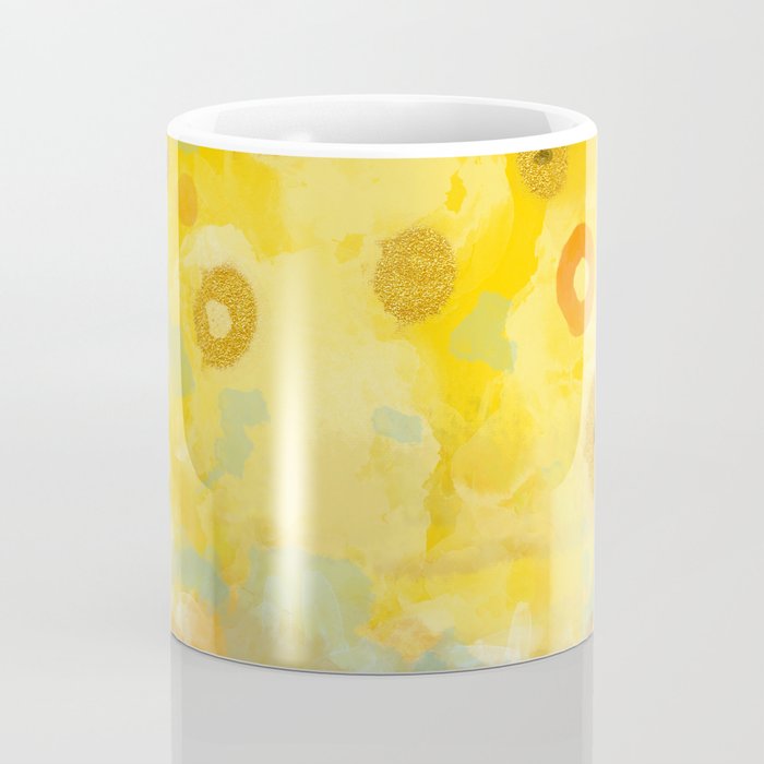 Abstract autumn with gold and warm light Coffee Mug Gallery Image 4