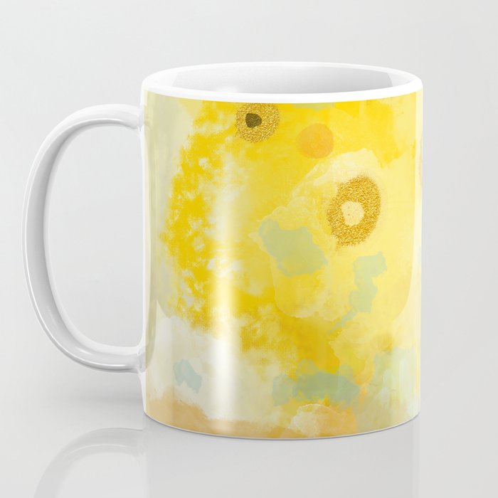 Abstract autumn with gold and warm light Coffee Mug Gallery Image 3