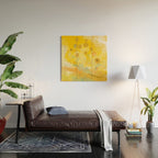 Abstract autumn with gold and warm light Wood Wall Art Gallery Image 2