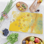 Abstract autumn with gold and warm light Cutting Board Gallery Image 2