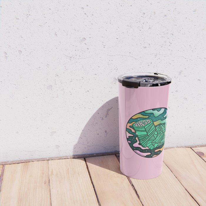 Virgo Crystal Travel Mug Gallery Image 4