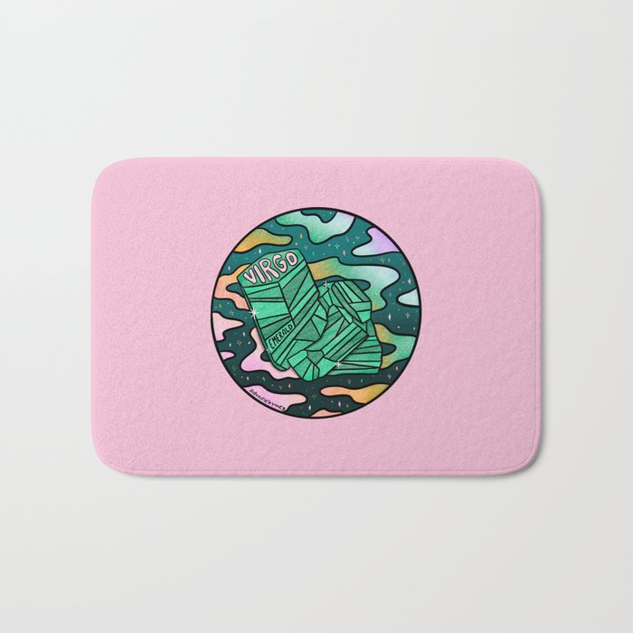 Virgo Crystal Bath Mat Gallery Image 1