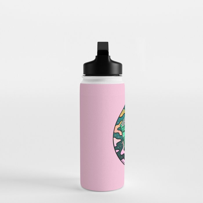 Virgo Crystal Water Bottle Gallery Image 3