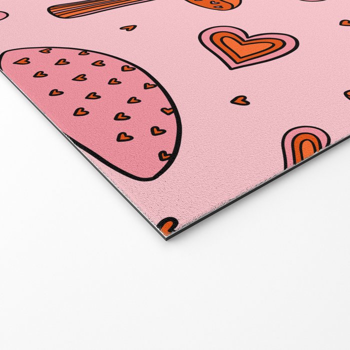 Valentine Mushrooms Welcome Mat Gallery Image 2