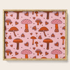 Valentine Mushrooms Serving Tray Gallery Image 1