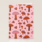 Valentine Mushrooms Stationery Card Gallery Image 2