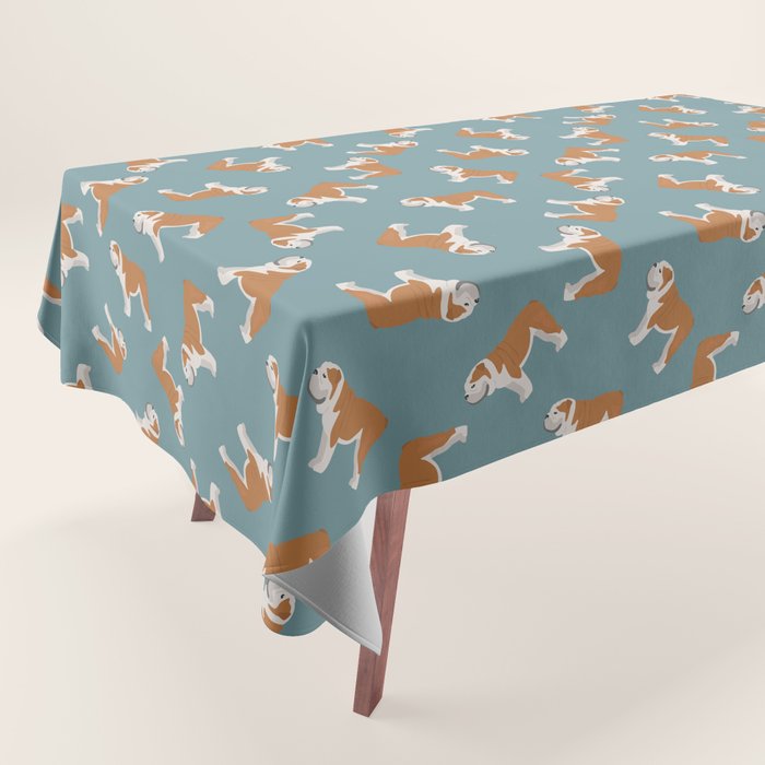 English Bulldog Tablecloth Gallery Image 1