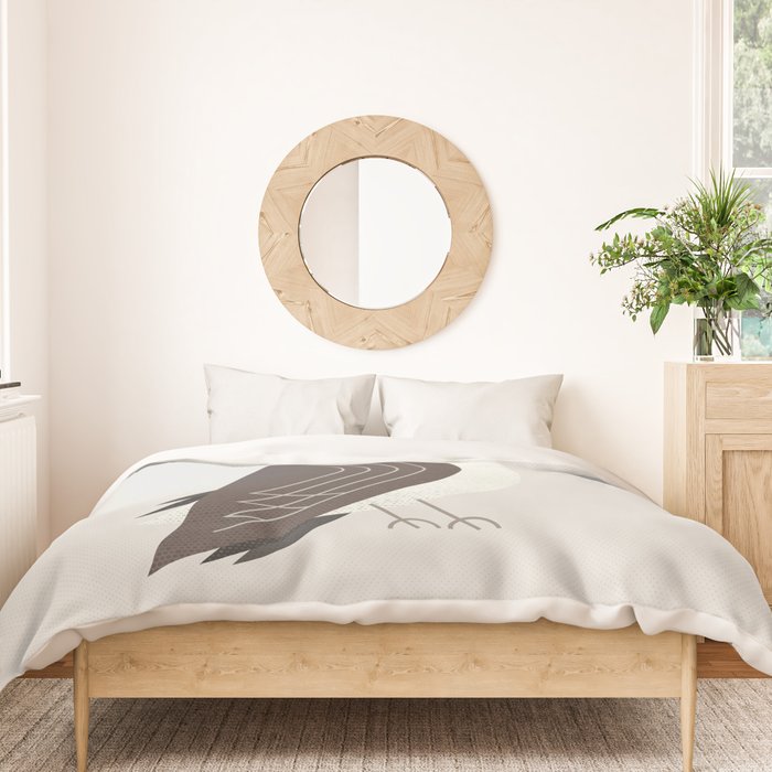 Whimsy Atlantic Puffin Duvet Cover Gallery Image 3