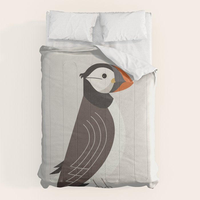Whimsy Atlantic Puffin Comforter Gallery Image 1