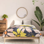 Garden time - bold floral pattern Comforter Gallery Image 3