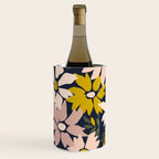 Garden time - bold floral pattern Wine Chiller Gallery Image 1