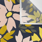 Garden time - bold floral pattern Wall Tapestry Gallery Image 3