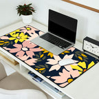 Garden time - bold floral pattern Desk Mat Gallery Image 2