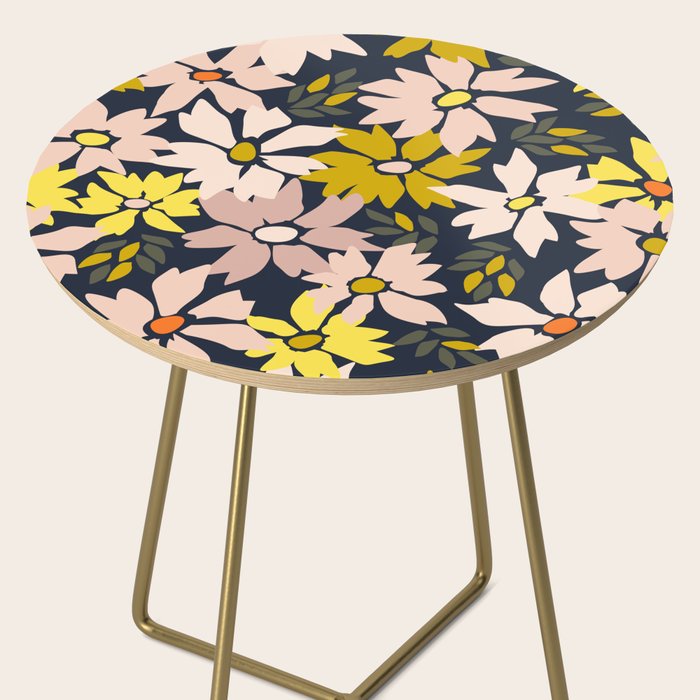 Garden time - bold floral pattern Side Table Gallery Image 2