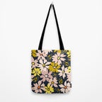 Garden time - bold floral pattern Tote Bag Gallery Image 2