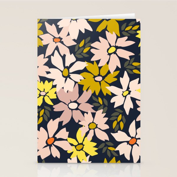 Garden time - bold floral pattern Stationery Card Gallery Image 2